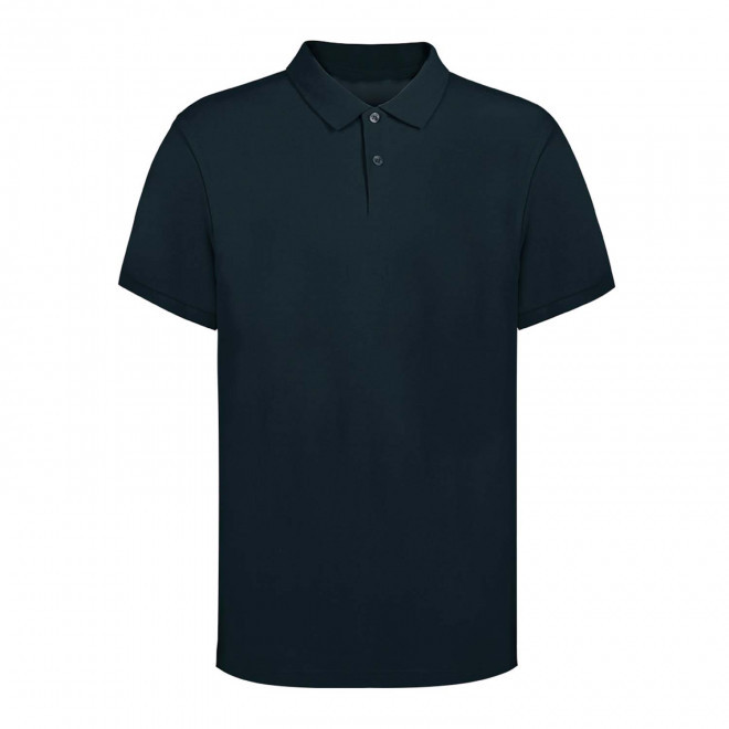 POLO HOMME PERSONNALISABLE 220G 'TERIM' - bleu marine