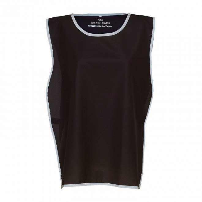 GILET/CHASUBLE PERSONNALISE 'TABARDO' - noir