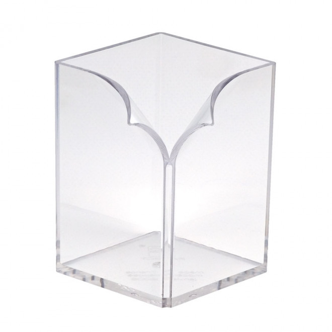 POT À CRAYONS PERSONNALISÉ 'JIMY' - transparent