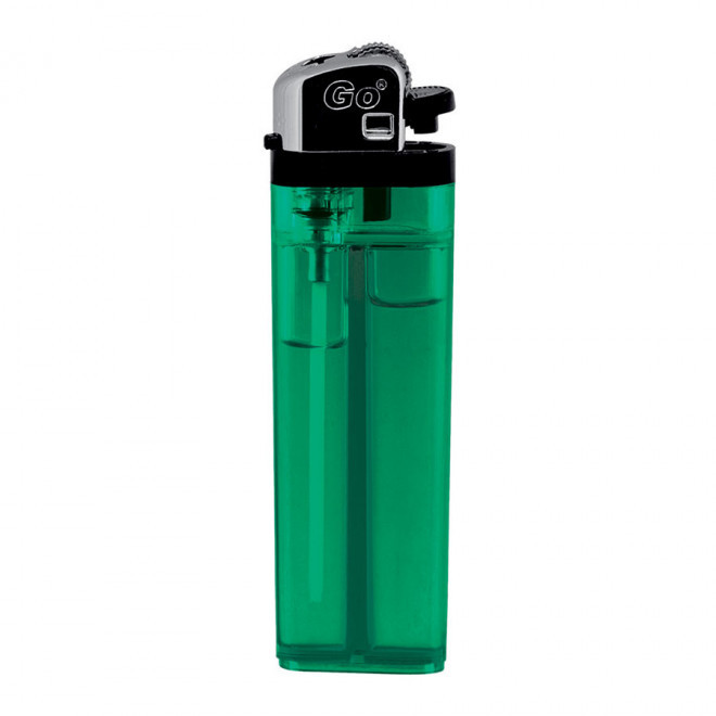 BRIQUET PUBLICITAIRE JETABLE 'URANUS' - vert transparent