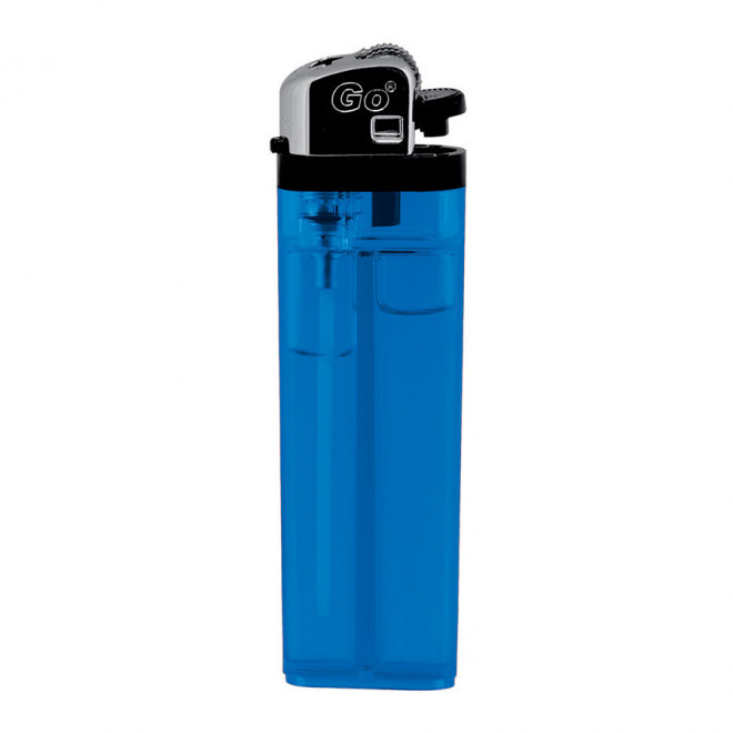 BRIQUET PUBLICITAIRE JETABLE 'URANUS' - bleu transparent