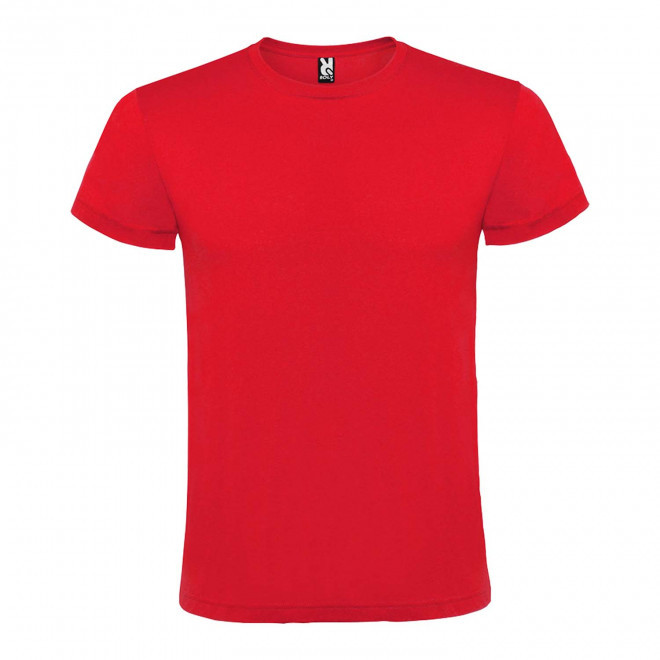 RAPIDE 4J - TEE-SHIRT MIXTE PUBLICITAIRE 'ATOMOS' - rouge