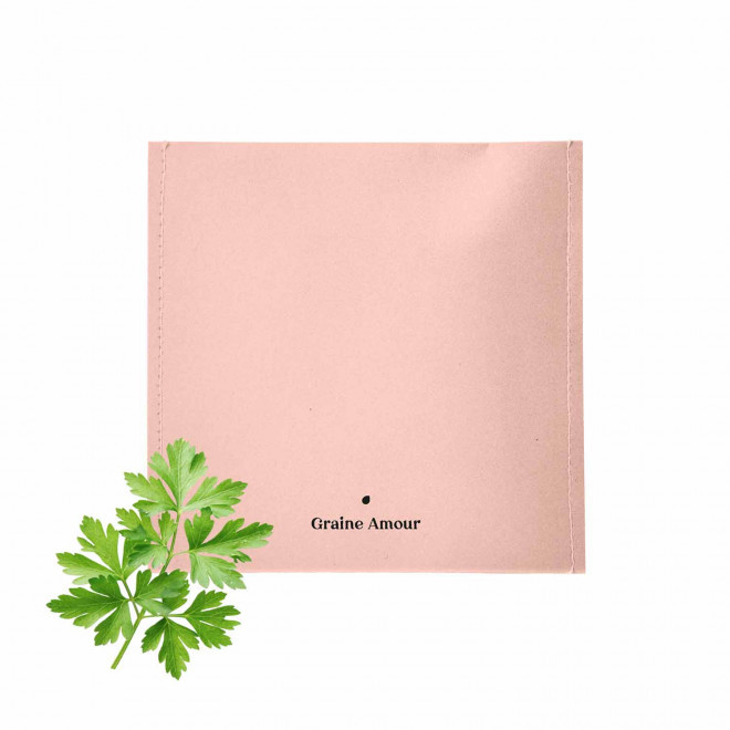 EXPRESS 72H - SACHET GRAINES PERSONNALISABLE 'SEMILLA'  - rose poudré