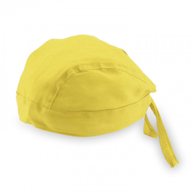BANDANA TETE PERSONNALISABLE 'GARFO' - jaune