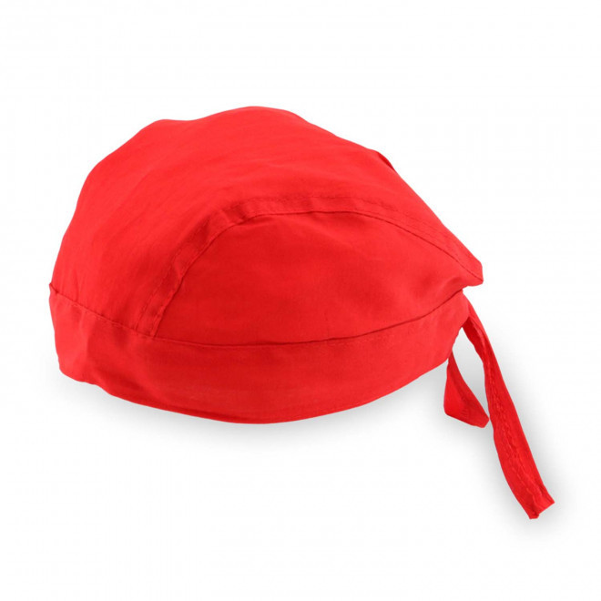 BANDANA TETE PERSONNALISABLE 'GARFO' - rouge