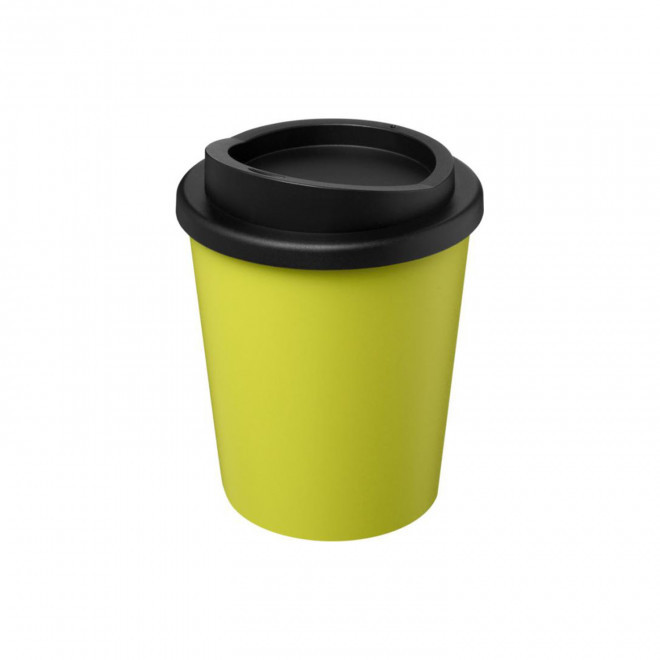 GOBELET AMERICANO® PERSONNALISABLE 'IBON RECYCLE MINI' - citron vert/noir