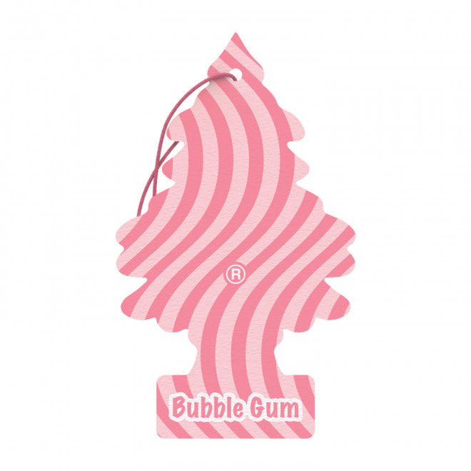 DESODORISANT ARBRE MAGIQUE PERSONNALISABLE 'SAPIN' - bubble gum