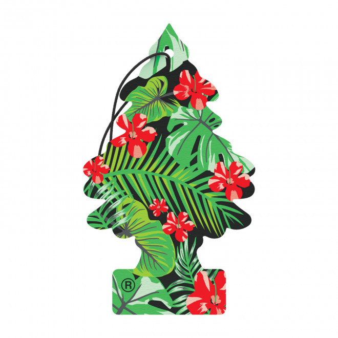 DESODORISANT ARBRE MAGIQUE PERSONNALISABLE 'SAPIN' - jungle fever