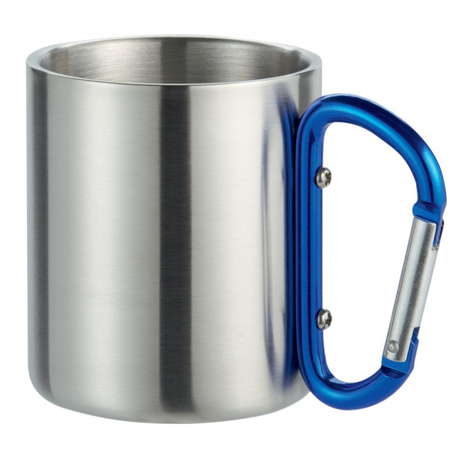 MUG PUBLICITAIRE EN INOX 'MACKENZIE' - bleu