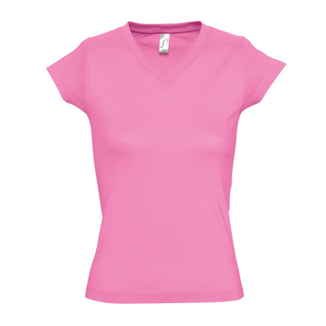 TEE-SHIRT PERSONNALISÉ FEMME 'MOON' 150 GR/M² - rose orchidée