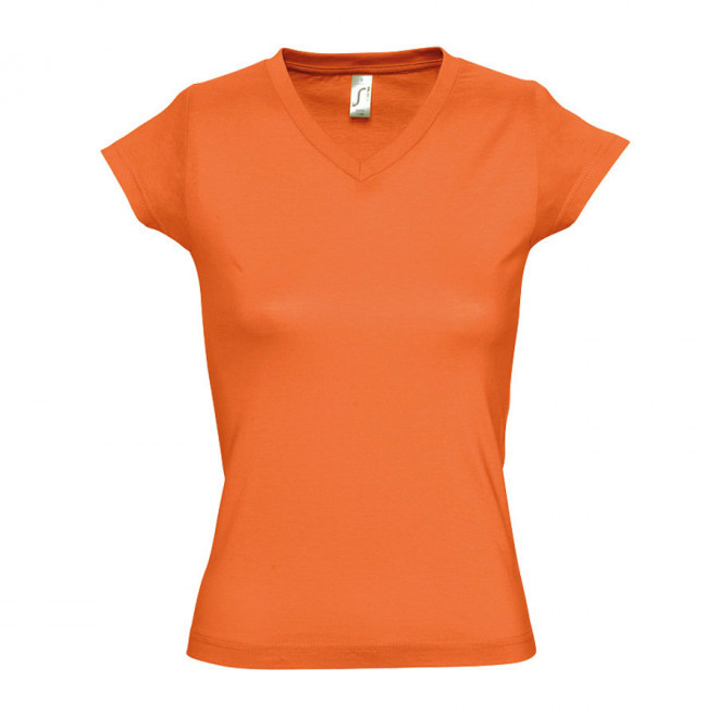 TEE-SHIRT PERSONNALISÉ FEMME 'MOON' 150 GR/M² - orange