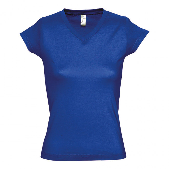 TEE-SHIRT PERSONNALISÉ FEMME 'MOON' 150 GR/M² - bleu royal