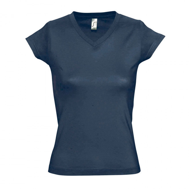 TEE-SHIRT PERSONNALISÉ FEMME 'MOON' 150 GR/M² - denim