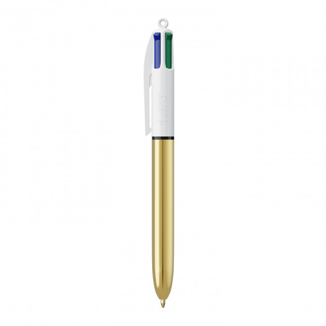 EXPRESS 72H - STYLO PERSONNALISÉ BIC® 4 COULEURS 'SHINE' - doré