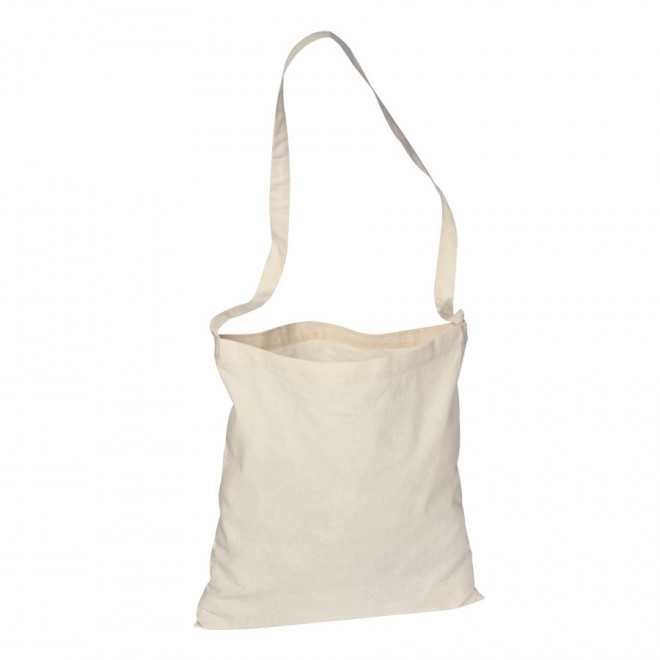 SAC COTON PUBLICITAIRE BANDOULIÈRE 'PUERTO' - naturel