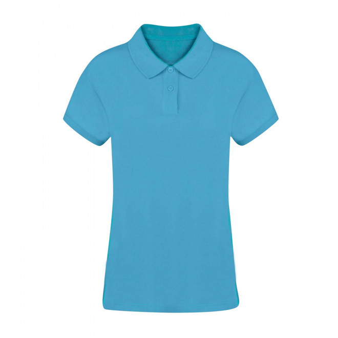 POLO PERSONNALISABLE FEMME 'TERIM 220' - bleu clair