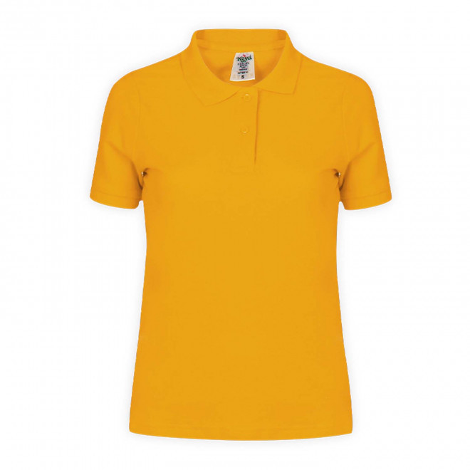 POLO FEMME PERSONNALISABLE 'TERIM 180' - doré