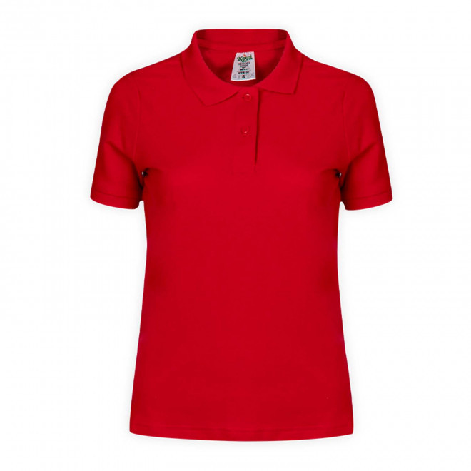 POLO FEMME PERSONNALISABLE 'TERIM 180' - rouge
