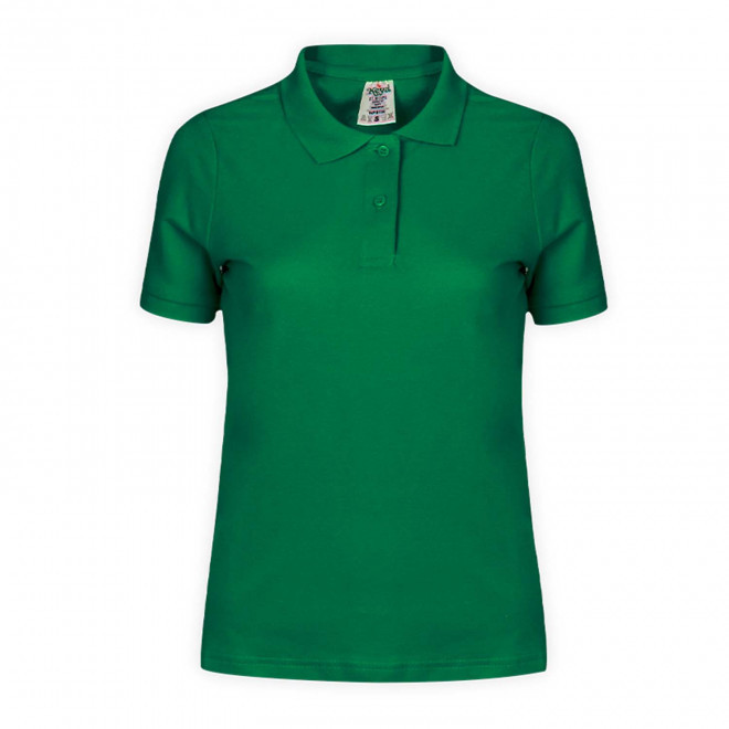 POLO FEMME PERSONNALISABLE 'TERIM 180' - vert