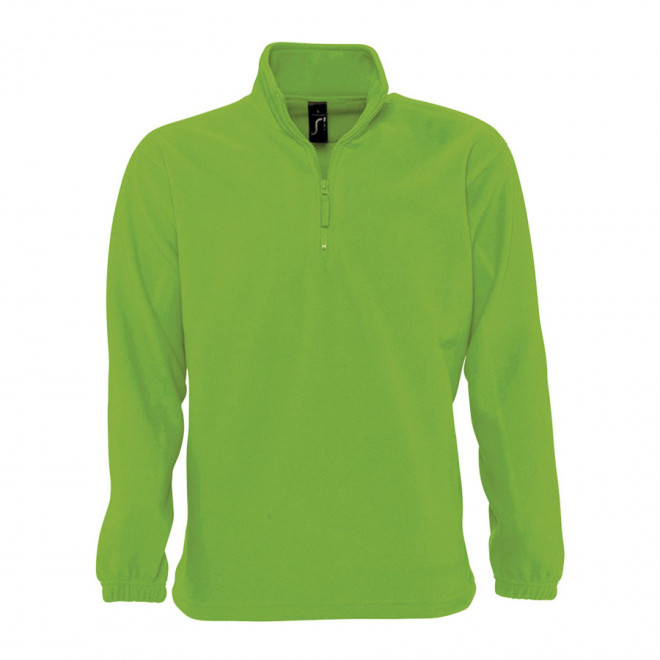 SWEAT-SHIRT PUBLICITAIRE MIXTE POLAIRE 'NESS' 300 GR/M² - lime