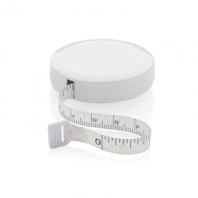 METRE RUBAN TAILLEUR PERSONNALISABLE 'TAILLEURO RCS' - blanc