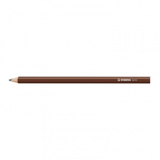 CRAYON CHARPENTIER PERSONNALISABLE 'CHARPOPRO' - marron
