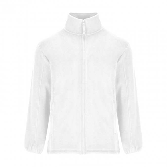 RAPIDE 4J - POLAIRE HOMME PERSONNALISÉE 'ARTIC' - blanc