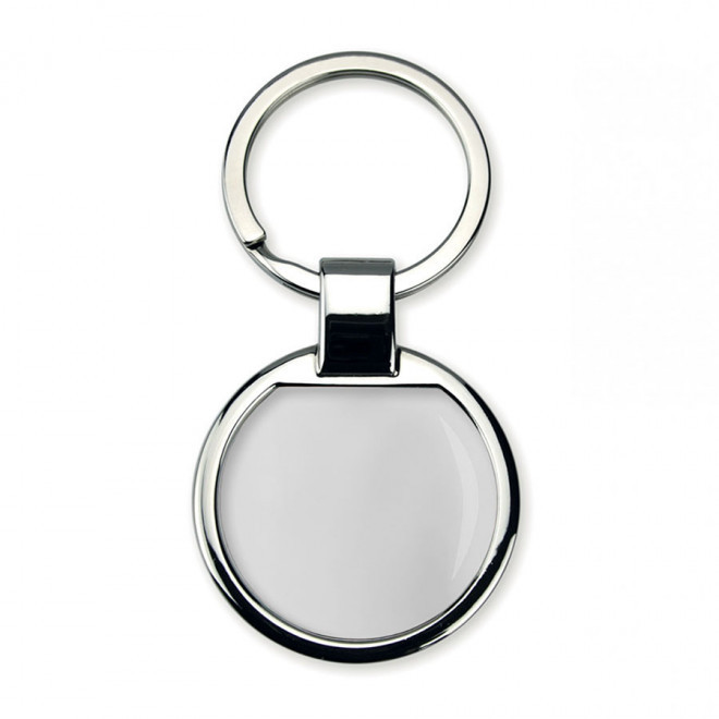 PORTE-CLÉS PUBLICITAIRE 'BIRETI ROND' - rond