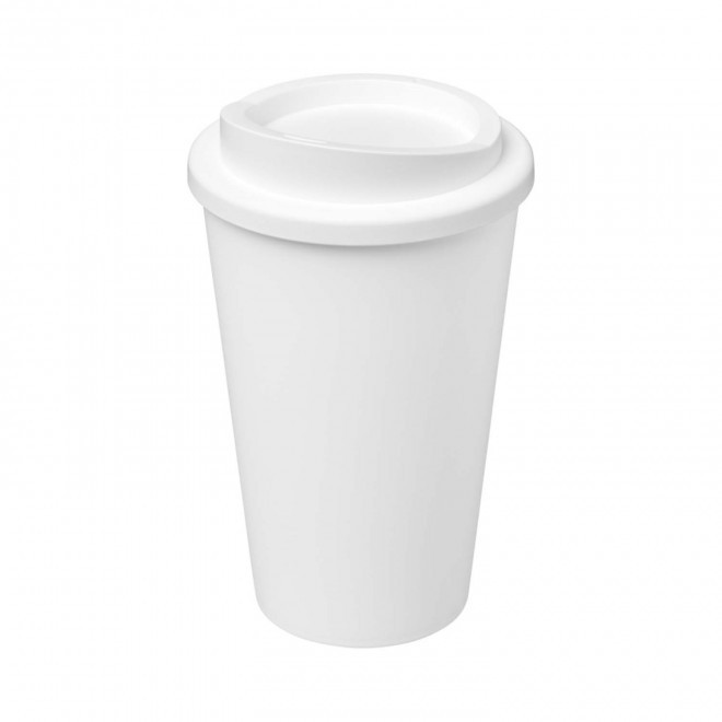 GOBELET ISOTHERME PERSONNALISABLE AMERICANO® 'IBON' - blanc