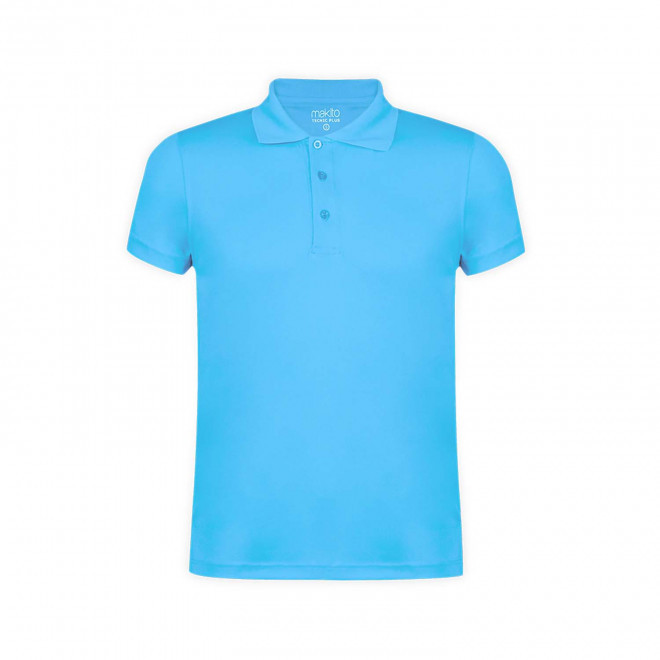 POLO SPORT MIXTE PERSONNALISABLE 'TAGODA' - bleu clair