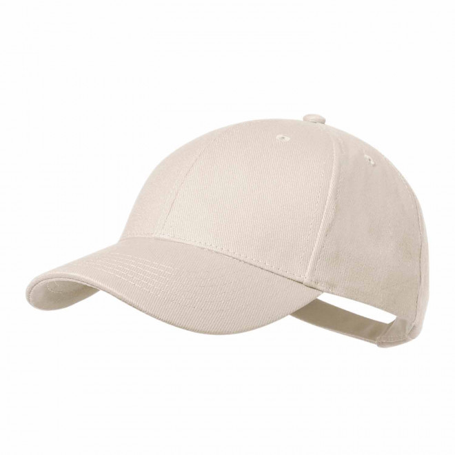 CASQUETTE PERSONNALISABLE 'CALYPSA BIO 6' - naturel