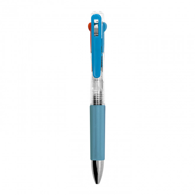 STYLO 3 COULEURS PERSONNALISABLE 'JENNY GHOST' - bleu