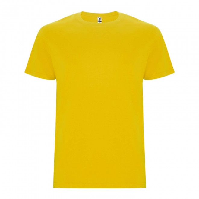 TEE-SHIRT PERSONNALISABLE MIXTE COULEUR 'STAFFY' 190 GR/M² - jaune