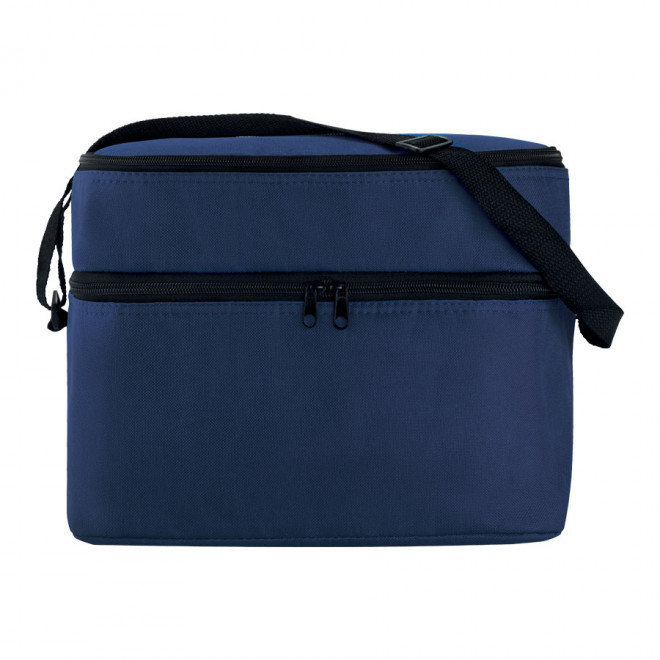 SAC BANDOULIERE ISOTHERME PUBLICITAIRE 'COLDY' - bleu foncé