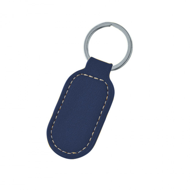 PORTE-CLÉS PUBLICITAIRE OVALE 'CAMARA' - bleu