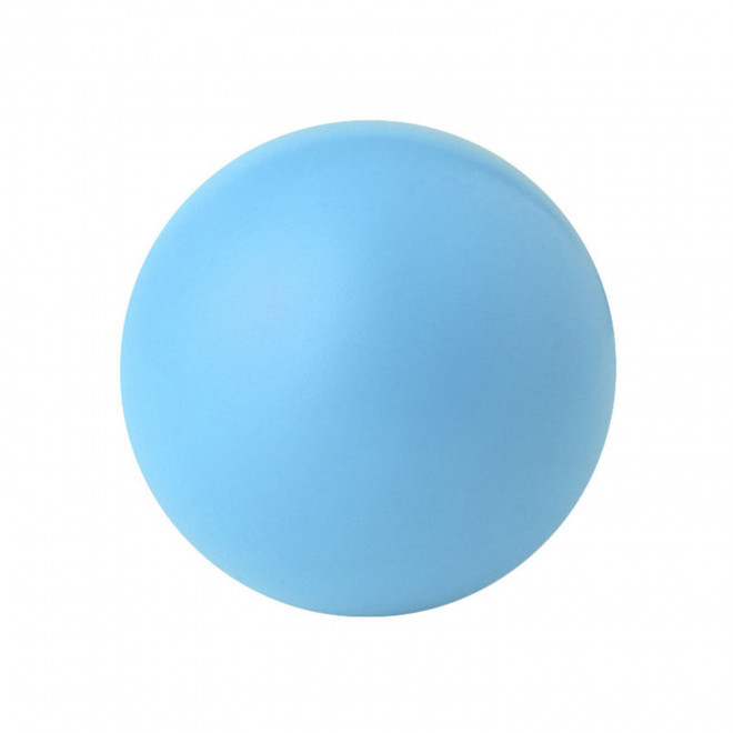 BALLE ANTI-STRESS PERSONNALISÉE 'ZÉNA' - bleu clair