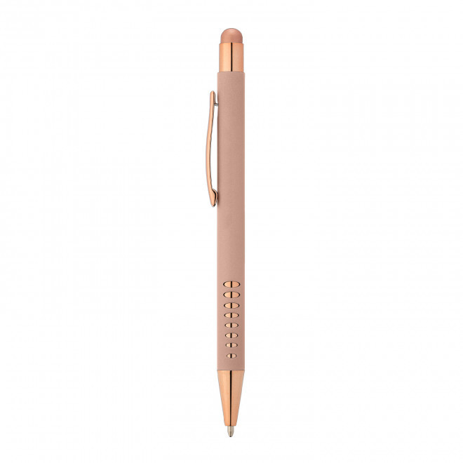 STYLO PERSONNALISABLE 'SOFTLY TOUCH DOT' - rose