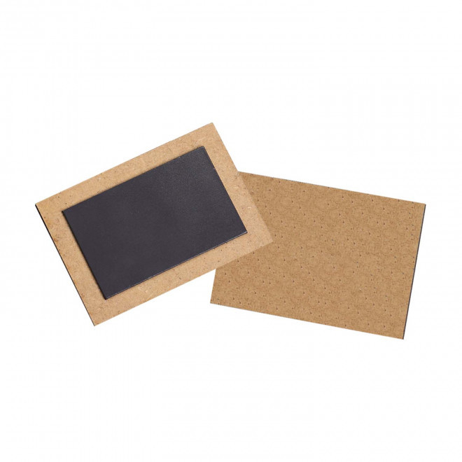 MAGNET RIGIDE EN BOIS PERSONNALISABLE 'COURSY WOOD' - bois taille 5