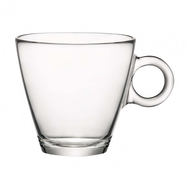 TASSE A CAFE PERSONNALISABLE 100 ML TREMPER' - verre transparent