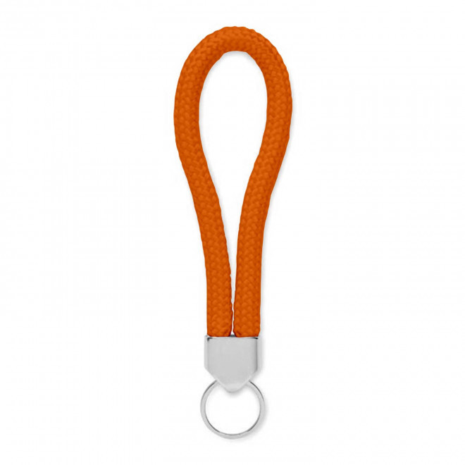 PORTE CLE CORDE PERSONNALISABLE 'KALOU' - orange