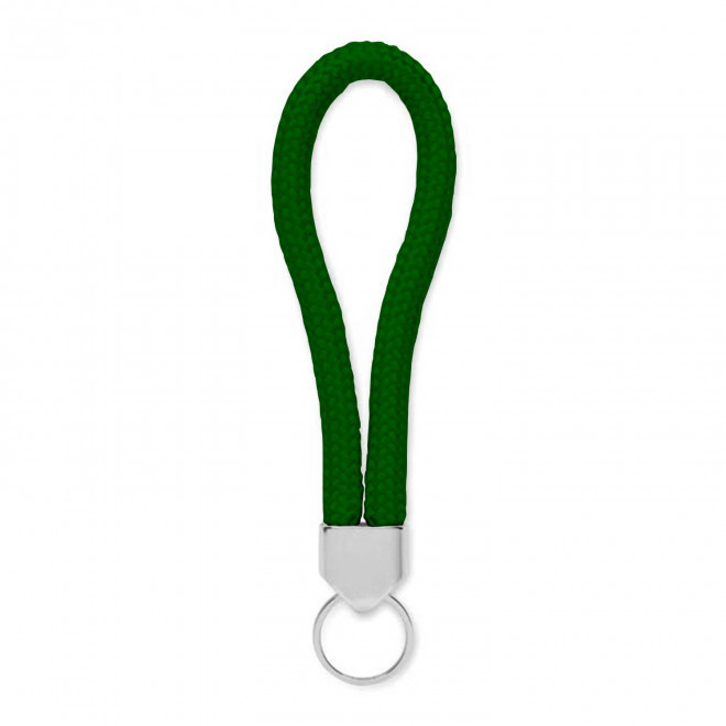 PORTE CLE CORDE PERSONNALISABLE 'KALOU' - vert foncé