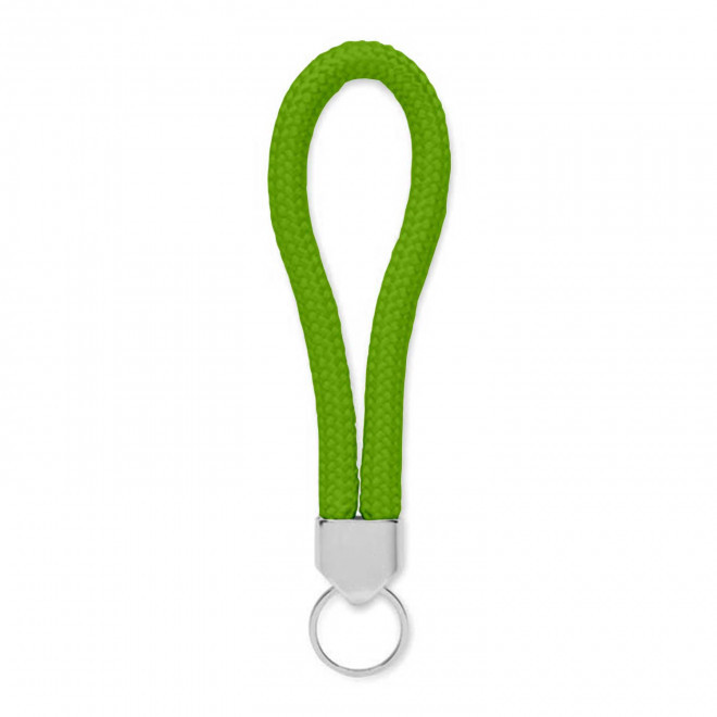 PORTE CLE CORDE PERSONNALISABLE 'KALOU' - vert pomme