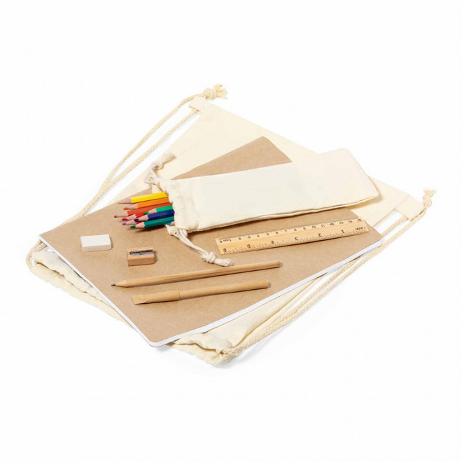 SET COLORIAGE PERSONNALISABLE 'SACADORA' - naturel