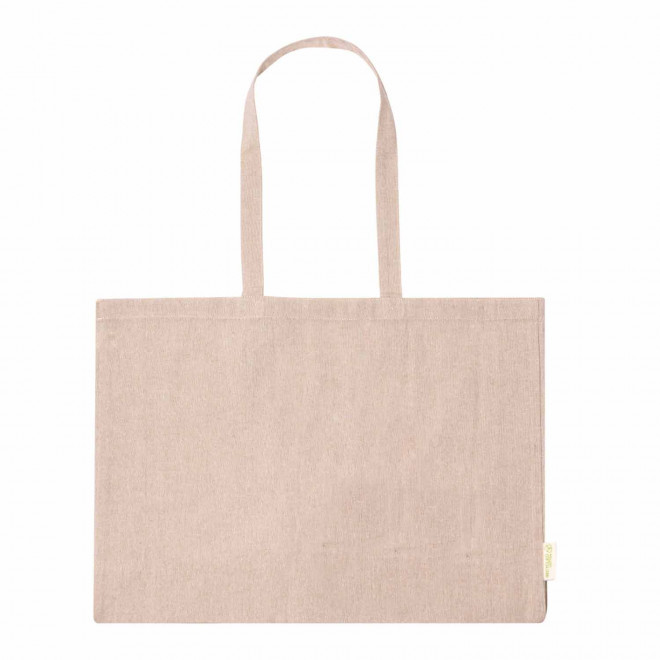 SAC COTON RECYCLE 220GR/M² PERSONNALISABLE 'MAXI BOQUITA' - naturel