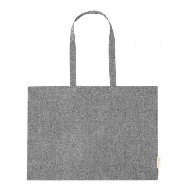 SAC COTON RECYCLE 220GR/M² PERSONNALISABLE 'MAXI BOQUITA' - noir