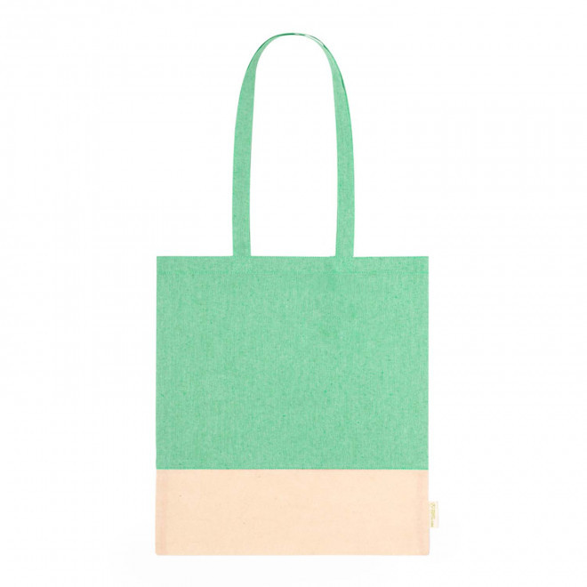 SAC SHOPPING RECYCLE PERSONNALISABLE 'FORCOLA' - vert