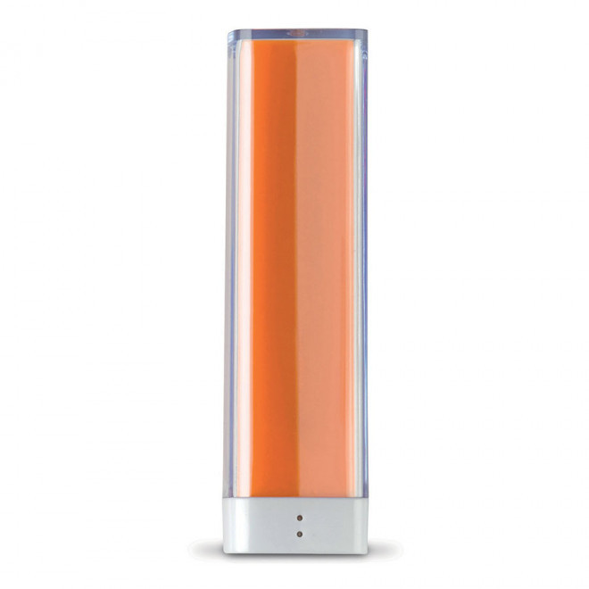 EXPRESS 72H - BATTERIE DE SECOURS PUBLICITAIRE 'PULS CARRE' 2200MAH  - orange