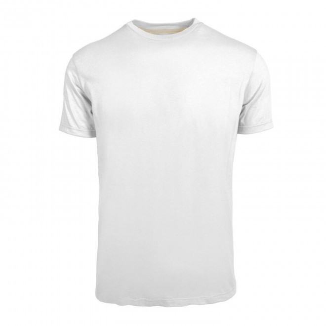 TEE-SHIRT PERSONNALISABLE MIXTE BLANC 'TITALNO' - blanc