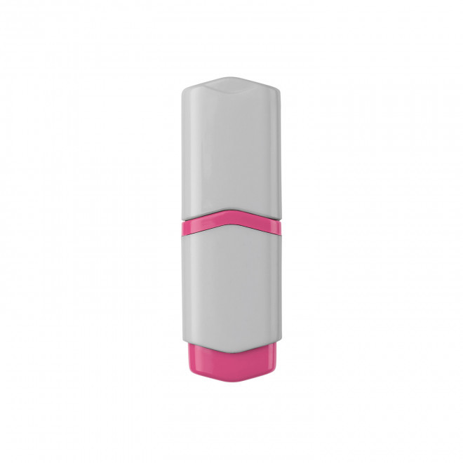 MINI SURLIGNEUR PERSONNALISABLE 'MINI SURLY' - blanc/rose