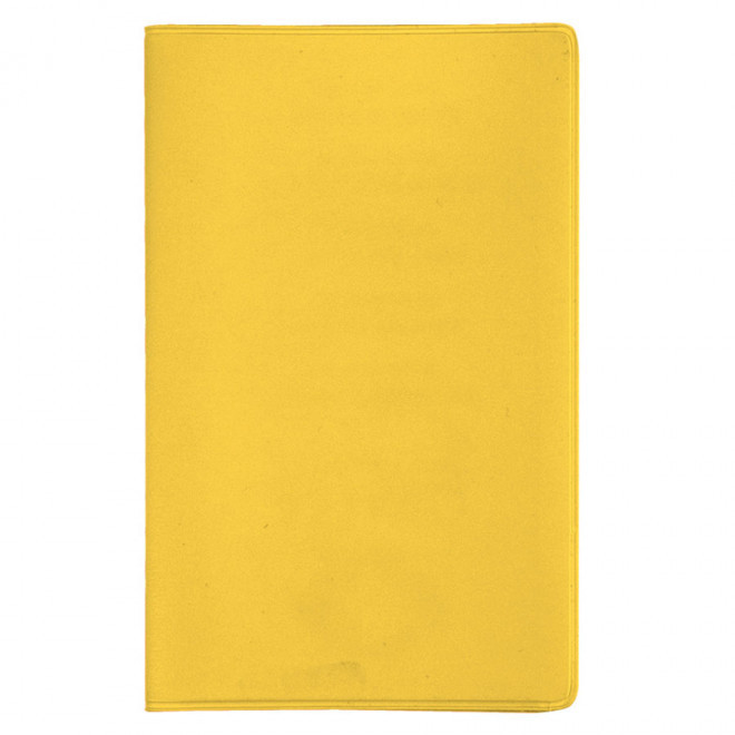 PORTE CARTE-GRISE PUBLICITAIRE 'NAXO' - jaune